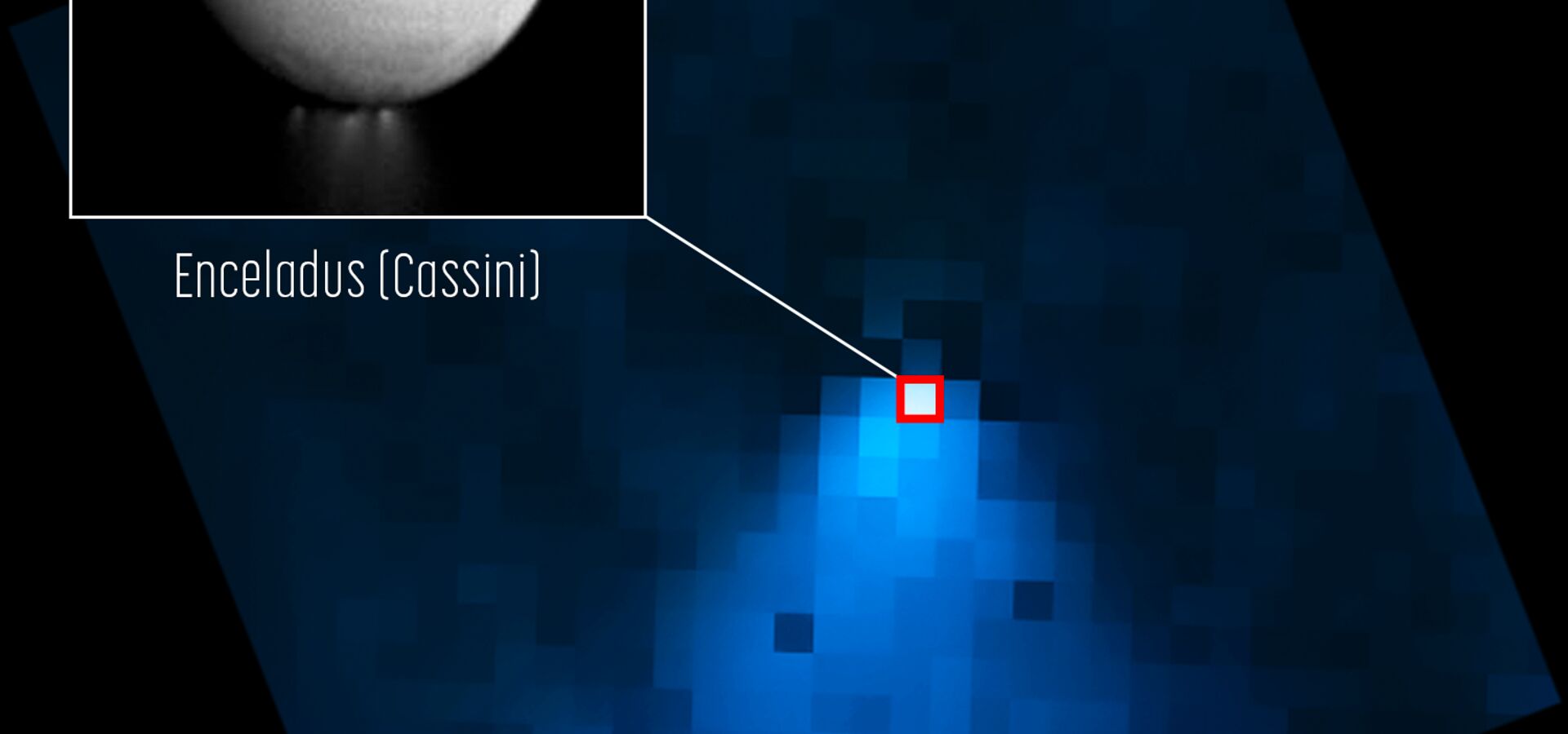 Webb maps surprisingly large plume jetting from Saturn’s moon Enceladus