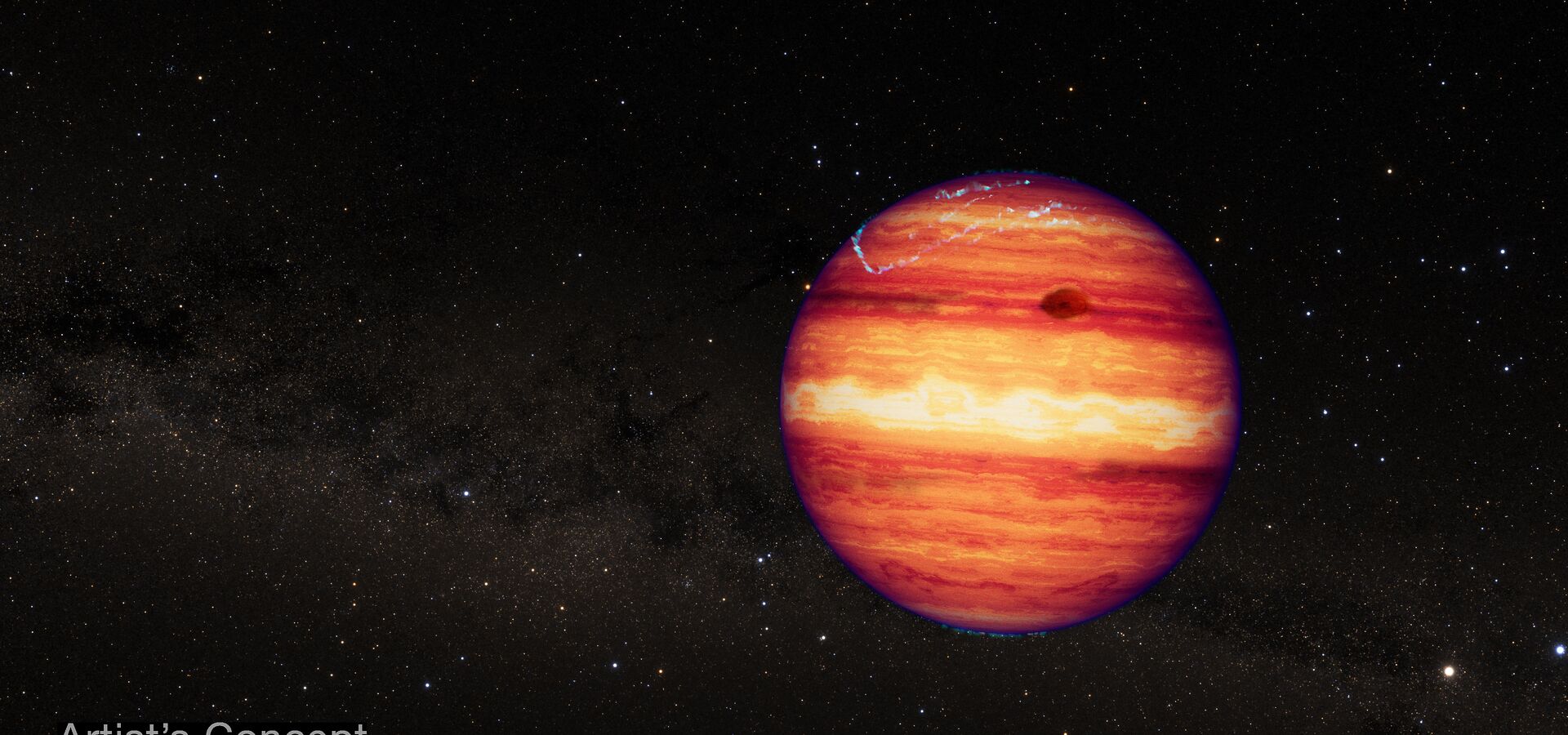 Webb exposes complex atmosphere of starless super-Jupiter