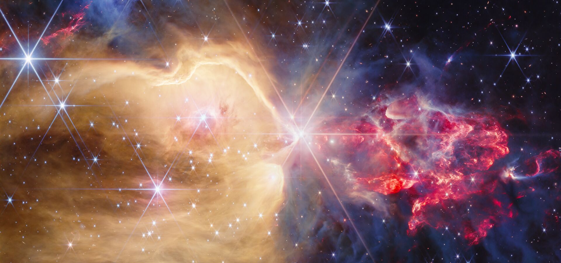 Webb captures commotion from nebula’s stellar jets