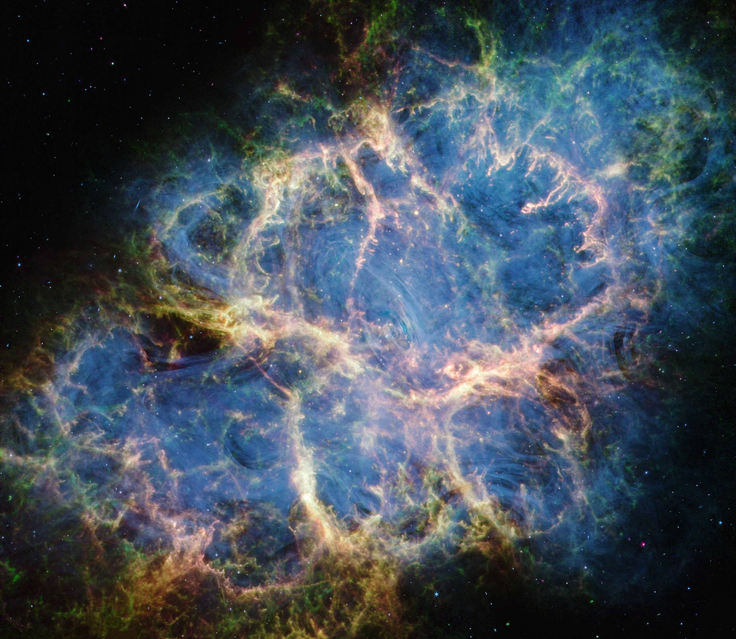 Jean Baptiste Faure The Crab Nebula As Seen By Webb