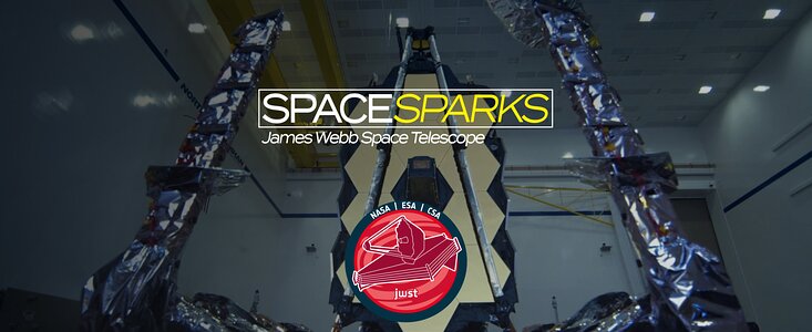 ESA/Webb Space Sparks Title Screen