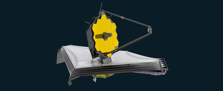 Webb spacecraft artist's impression