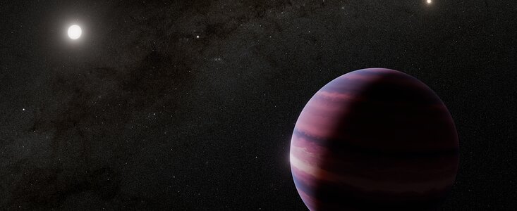 Alpha Centauri A and Planet (Artist’s Concept)