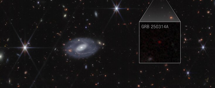 GRB 250314A Pull-out (NIRCam image)