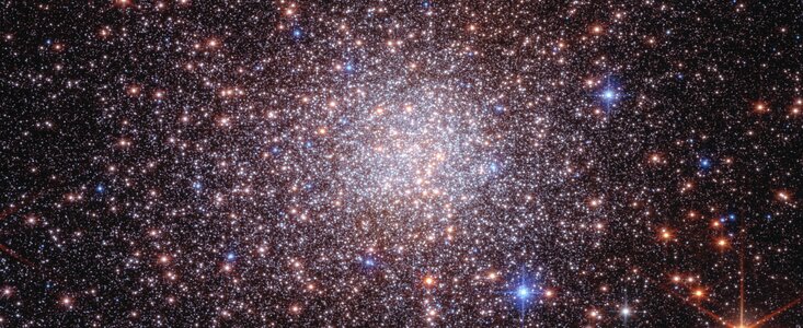 Bulge fossil fragment Terzan 5 (Webb and Hubble image)