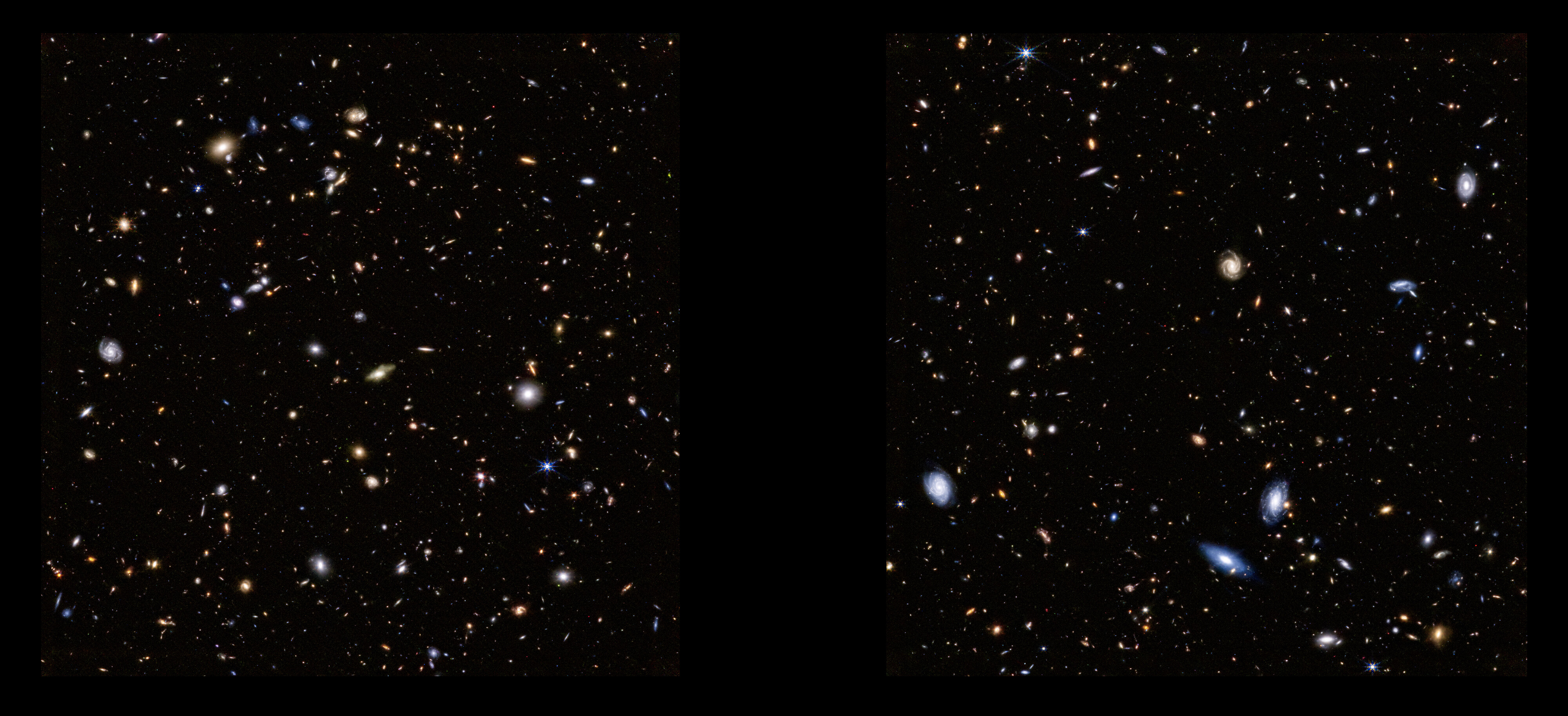 Webb Observes The Hubble Ultra Deep Field ESA Webb