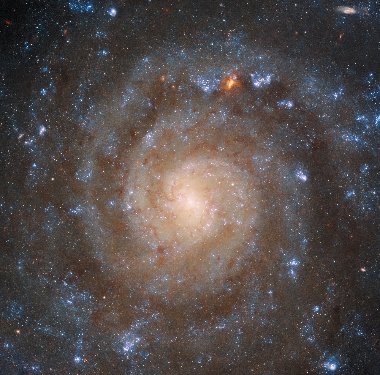 Hubble Spiral Galaxy Side View