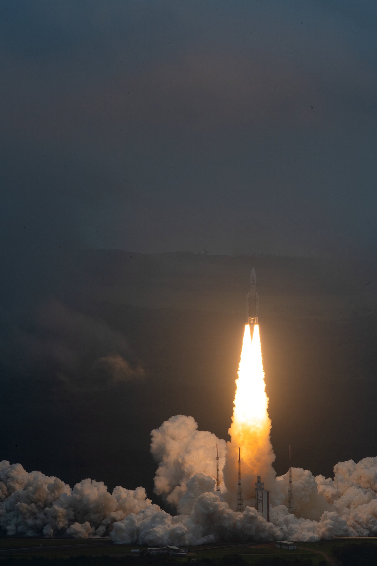 Webb Liftoff On Ariane 5 ESA Webb