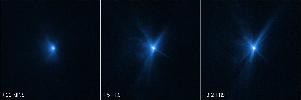 Hubble Captures DART Impact