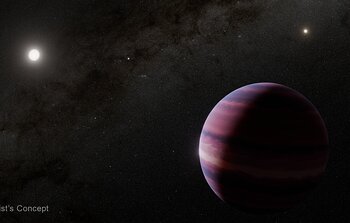 Alpha Centauri A and Planet (Artist’s Concept)