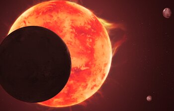 TRAPPIST-1 d (artist impression)