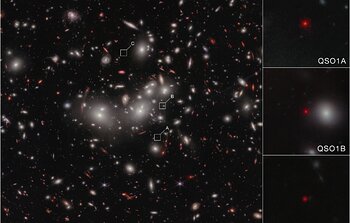 Little Red Dot Abell2744-QSO1 (NIRCam Image)