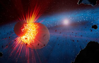 Extreme debris disc (artist’s concept)