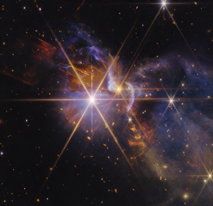 FS Tau (Webb NIRCam image)
