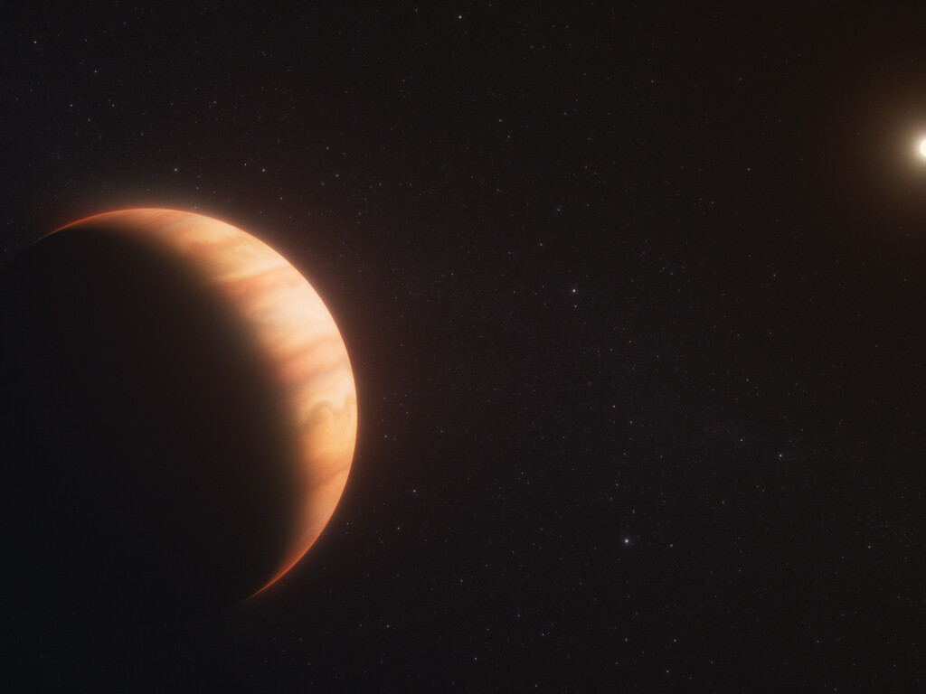 Webb studies how a planet survived death of its star