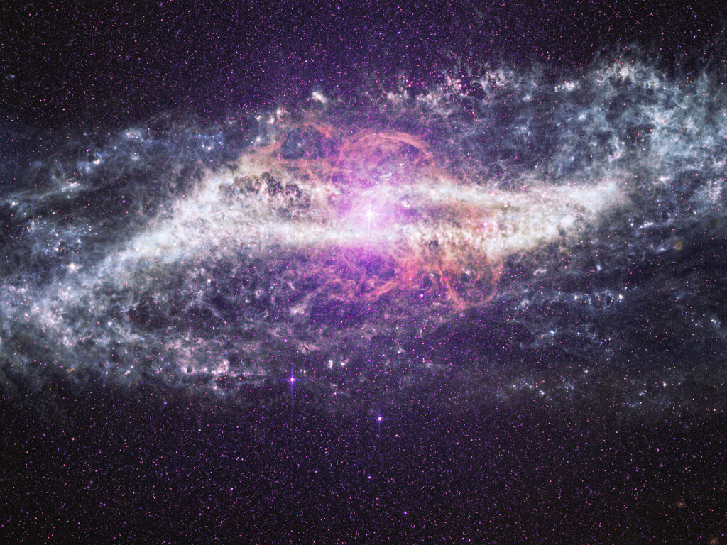 Webb uncovers unusual galaxy shaped by cosmic collision