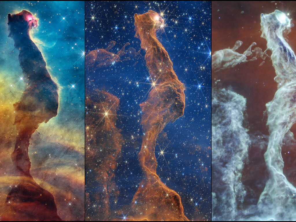 Ghostly Cat’s Head Nebula lurks within sight of Hubble and Webb