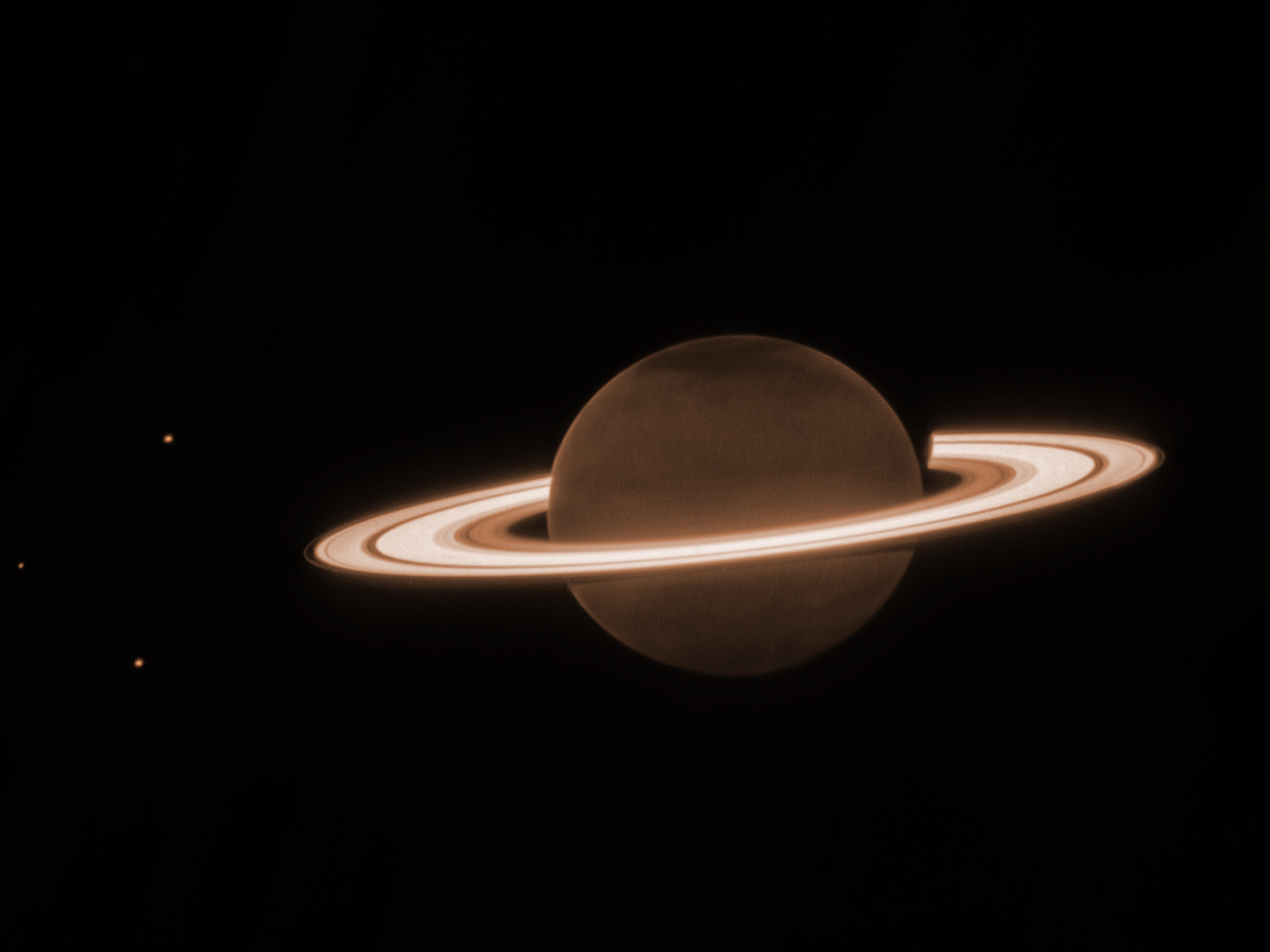 Saturn s Rings Shine In Webb s Observations Of Ringed Planet ESA Webb