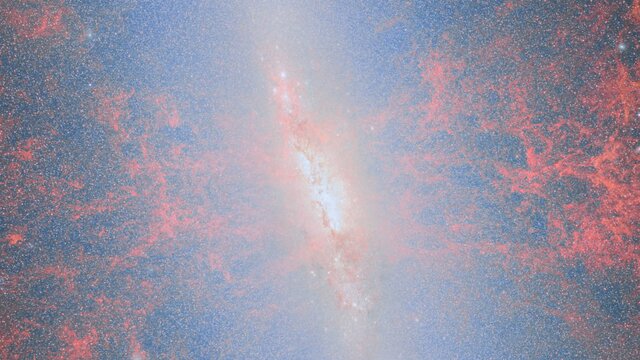 Pan video: M82 (NIRCam image)