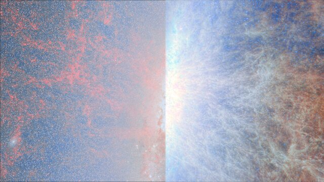 Transition video: M82 (NIRCam and MIRI images)