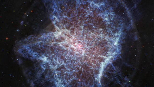 Pan video: NGC 6072 (MIRI image)