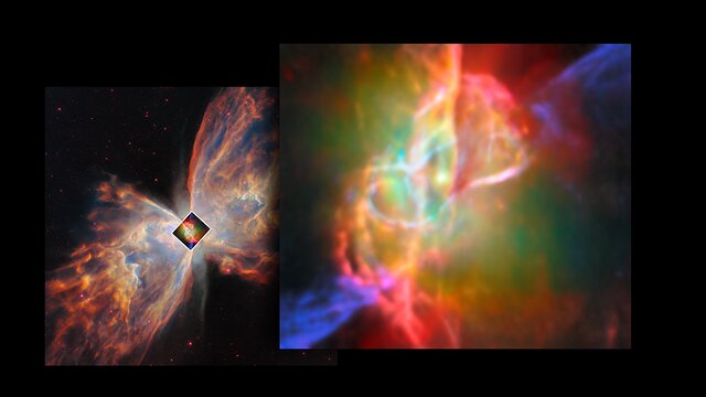 Pullout video: Butterfly Nebula NGC 6302