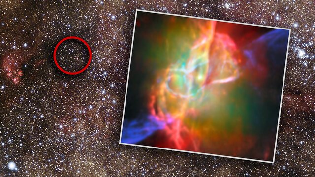 Zoom video: Butterfly Nebula NGC 6302