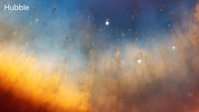 The Helix Nebula (Webb, Hubble and Spitzer views)