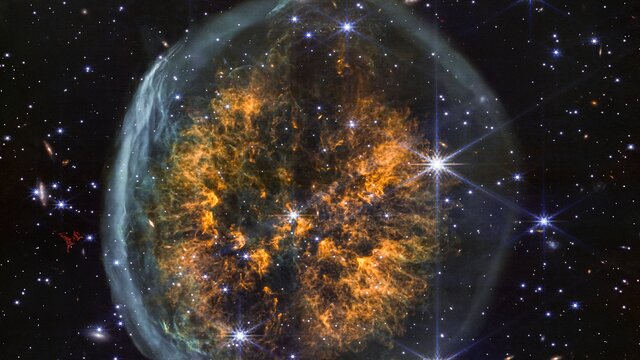 Pan video: Exposed Cranium Nebula (NIRCam image)