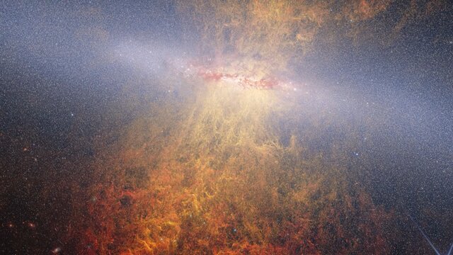 Pan video: M82 (Webb and Hubble image)