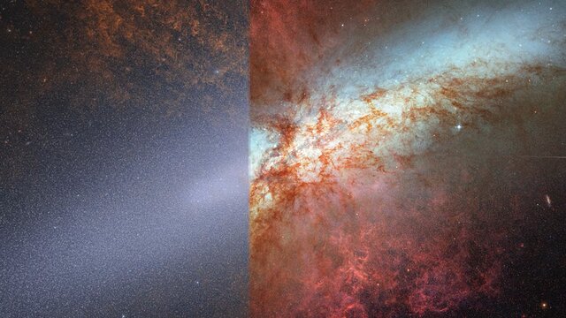 Transition video: M82