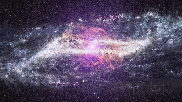 Pan video: Centaurus A