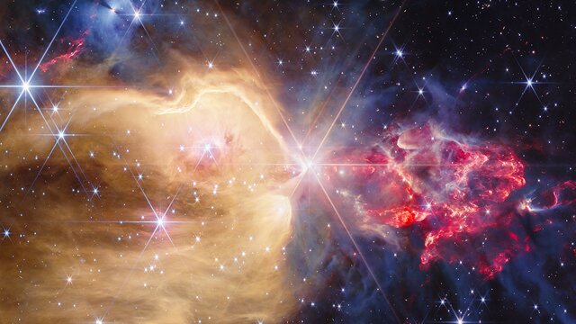 Pan video: NGC 7129